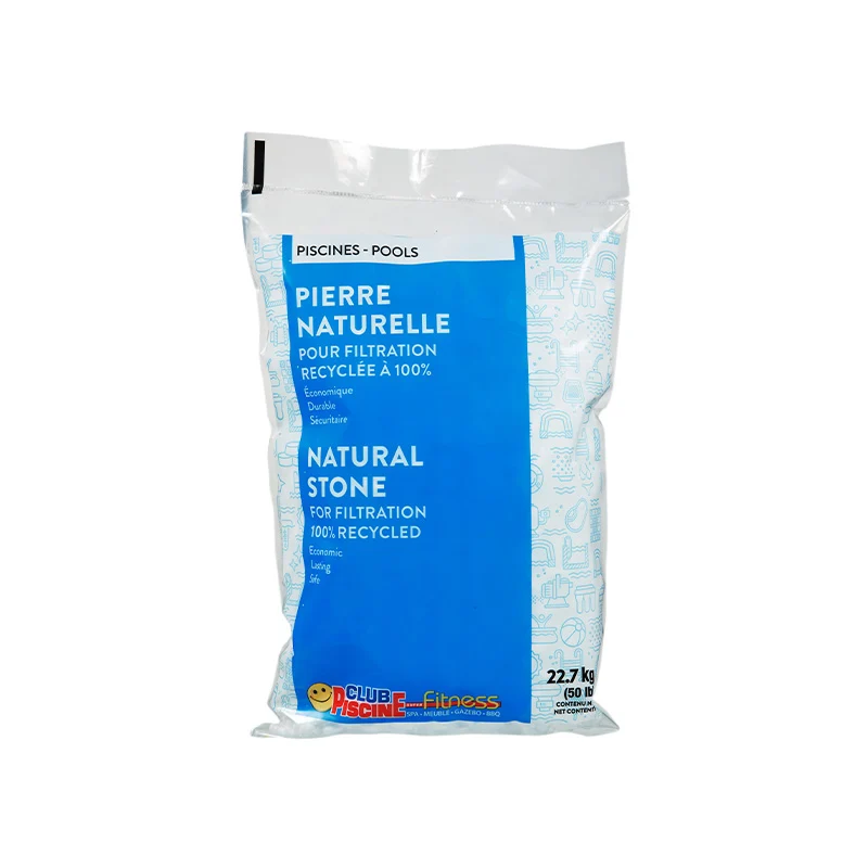 Pierre de filtration naturelle