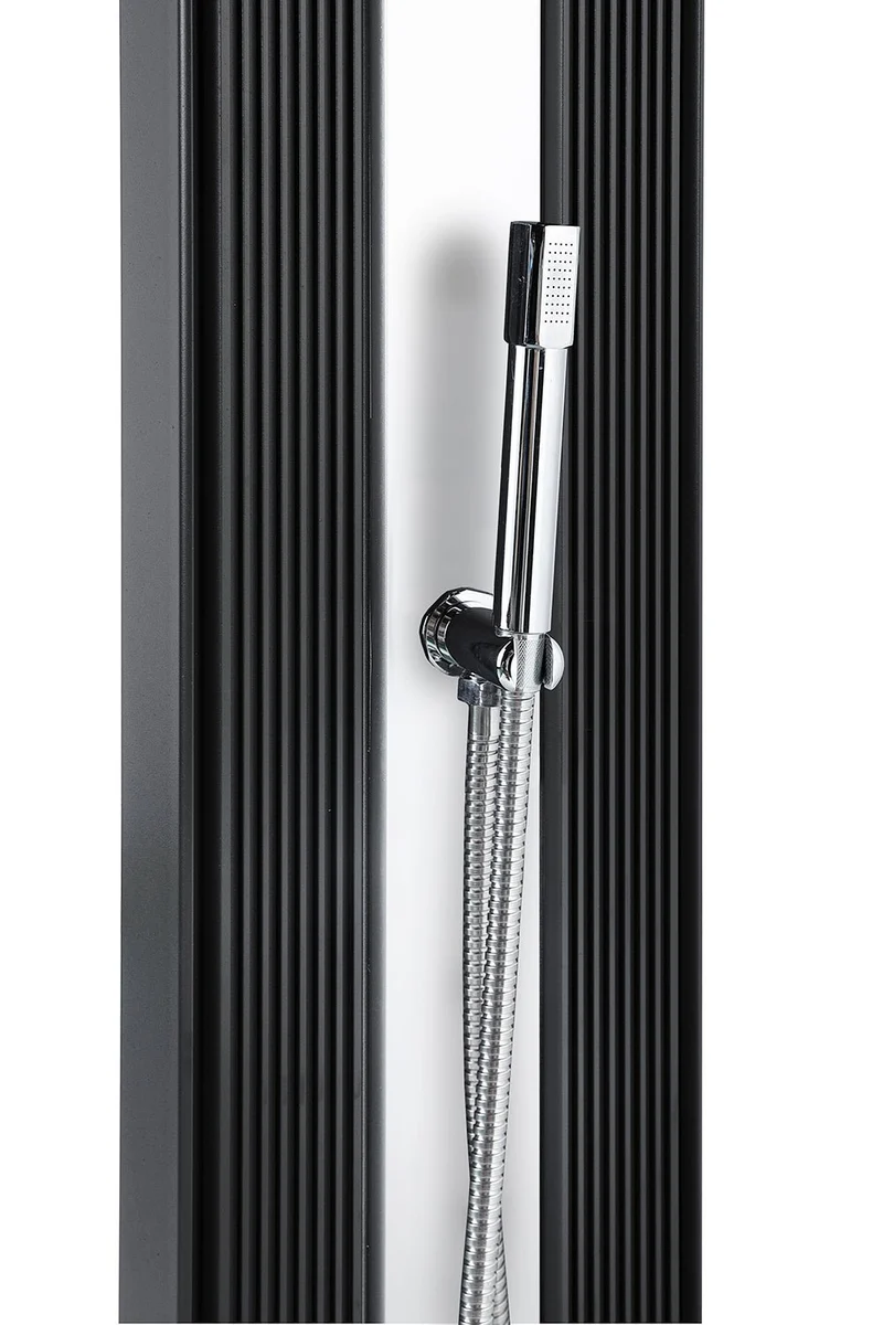 Douche Hybride Dada Straight 40L Kleur Antraciet / Geborsteld aluminium