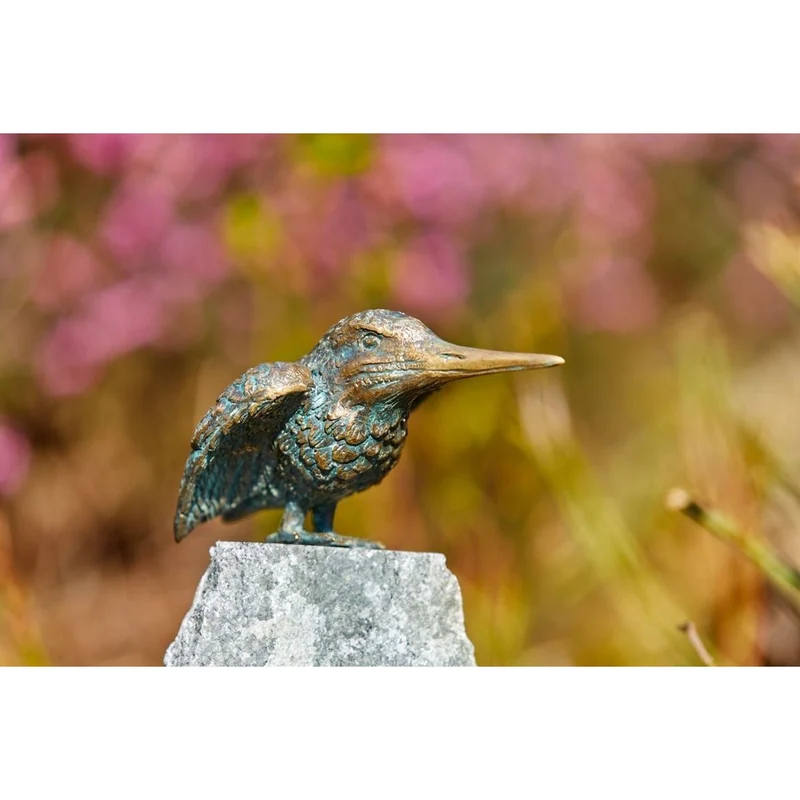 Eisvogel, auf Granit