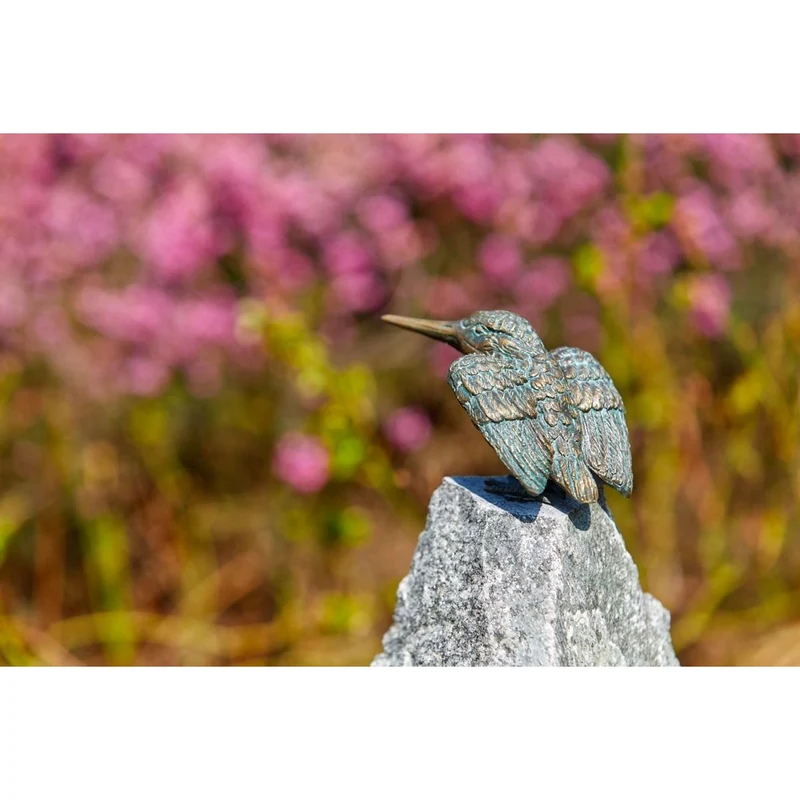 Eisvogel, auf Granit