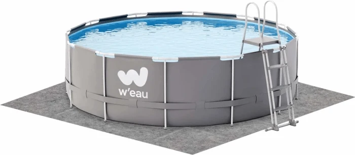 Bodemvilt voor zwembad 200g/m2 - 500cm x 500cm