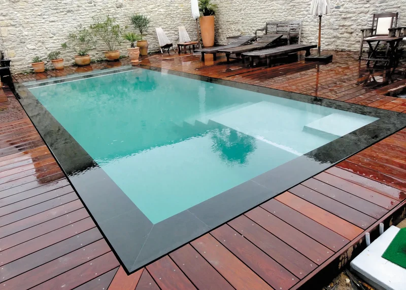 Auron Blauw Polyester zwembad - 570 cm x 295 cm x 150 cm