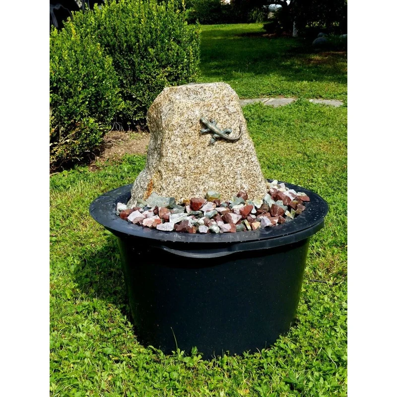 Komplettset-Brunnen mit Quellkammer und Eidechse 88105