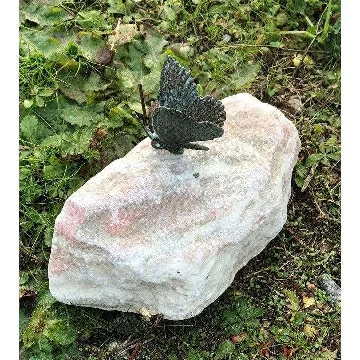 Schmetterling auf Rosario Findling