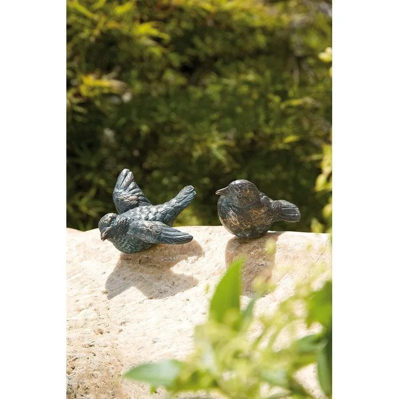 Vogel sitzend 5 cm hoch