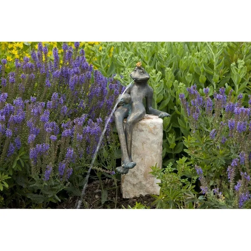 Froschkönig Gunter wsp., 32 cm hoch