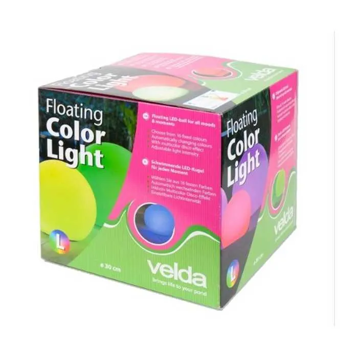 Floating Ball Color Light L - 30CM by Velda - Boule Flottante
