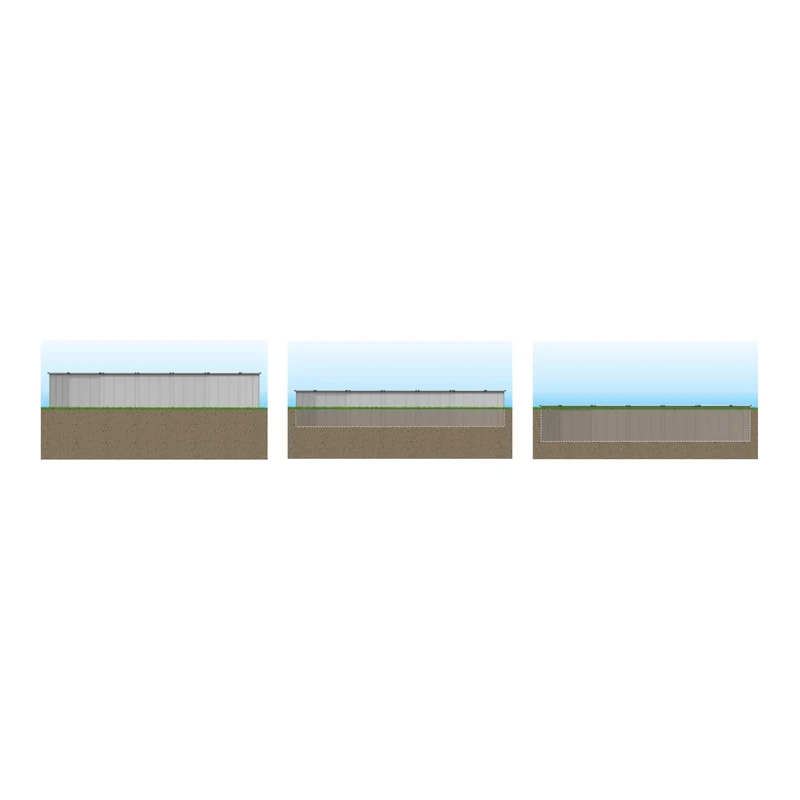 Interline Sunlake metalen zwembad ovaal 730 cm x 360 cm x 132 cm compleet pakket