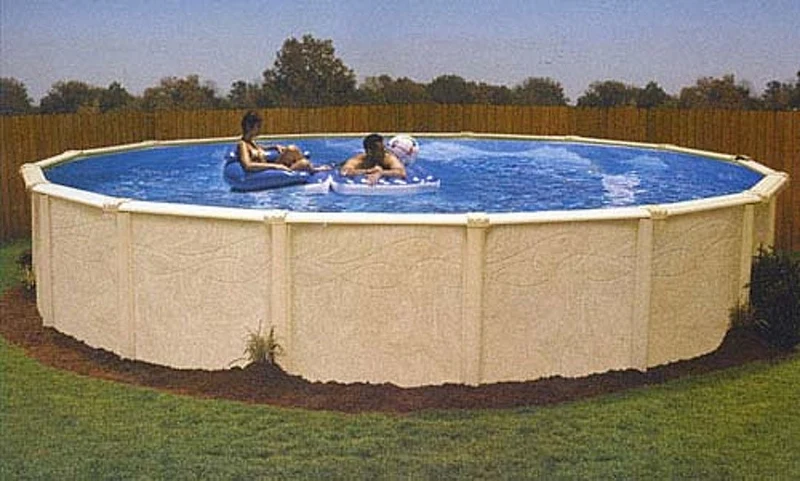 Interline Sunlake metalen zwembad rond Ø 550 cm x 132 cm compleet pakket