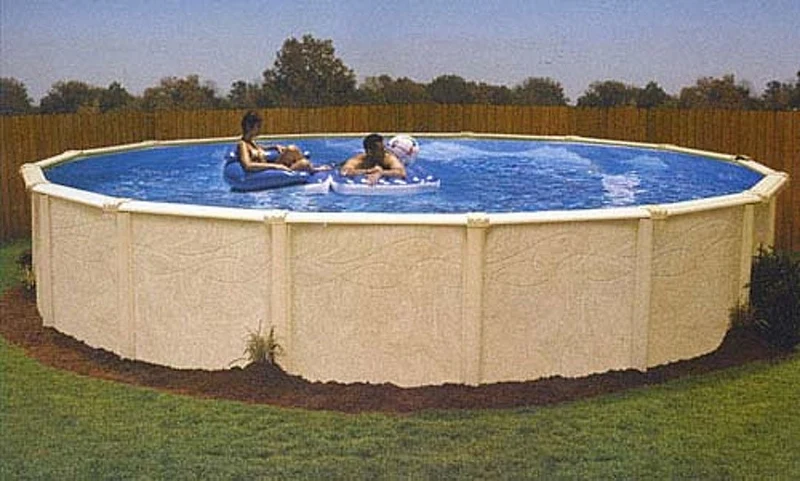 Interline Sunlake metalen zwembad rond Ø 360 cm x 132 cm compleet pakket