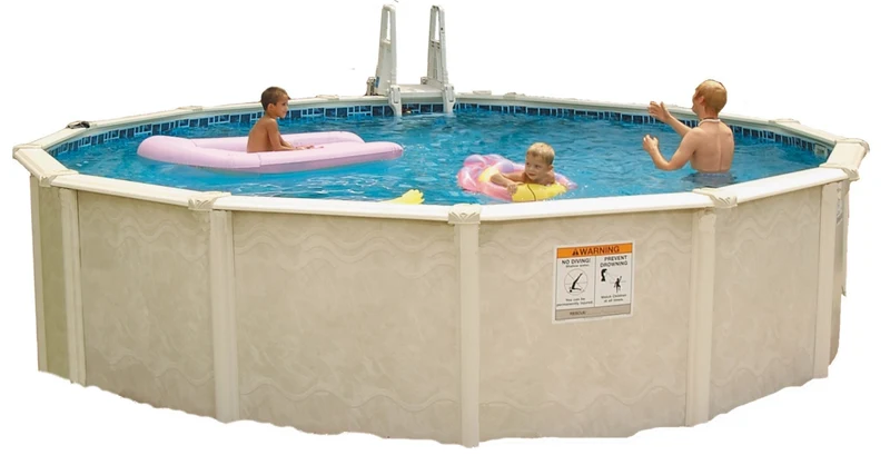 Interline Century metalen zwembad rond Ø 550 cm x 132 cm compleet pakket