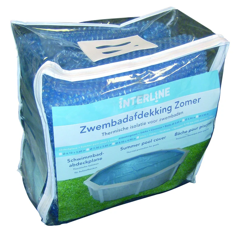 Zomerafdekking voor rond zwembad Ø 730 cm