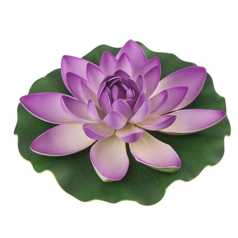 Nénuphar de décoration Maxi - coloris violet - Ø28 cm
