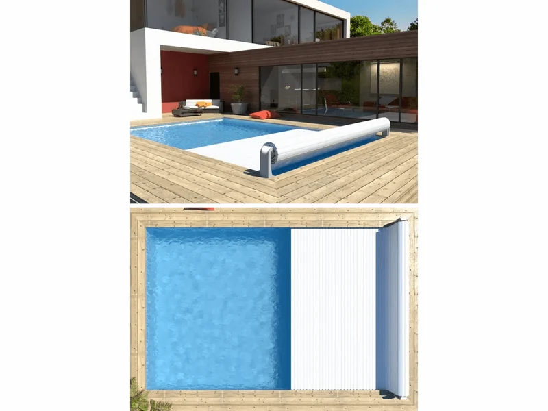 Open Aero automatisch oprolsysteem - tot 3 meter - Grijs