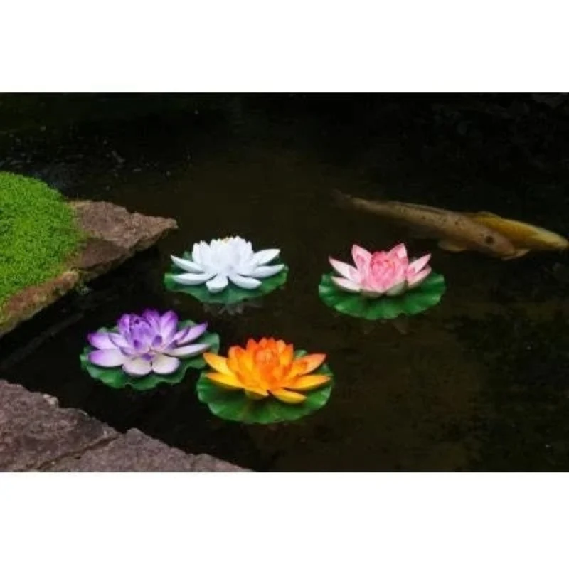 Nénuphar de décoration Maxi - coloris rose - Ø28 cm