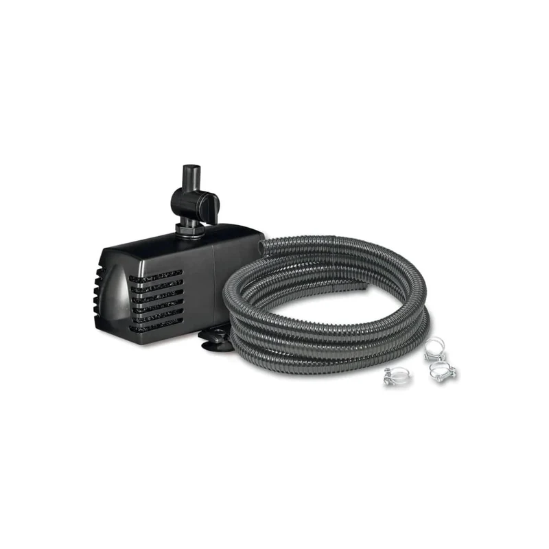 Set SoArte® pour gargouilles - inclus pompe (900l/h), tuyau noir (Ø13 mm x 3 m), colliers de serrage galvanisés (Ø13 mm, 2 x)