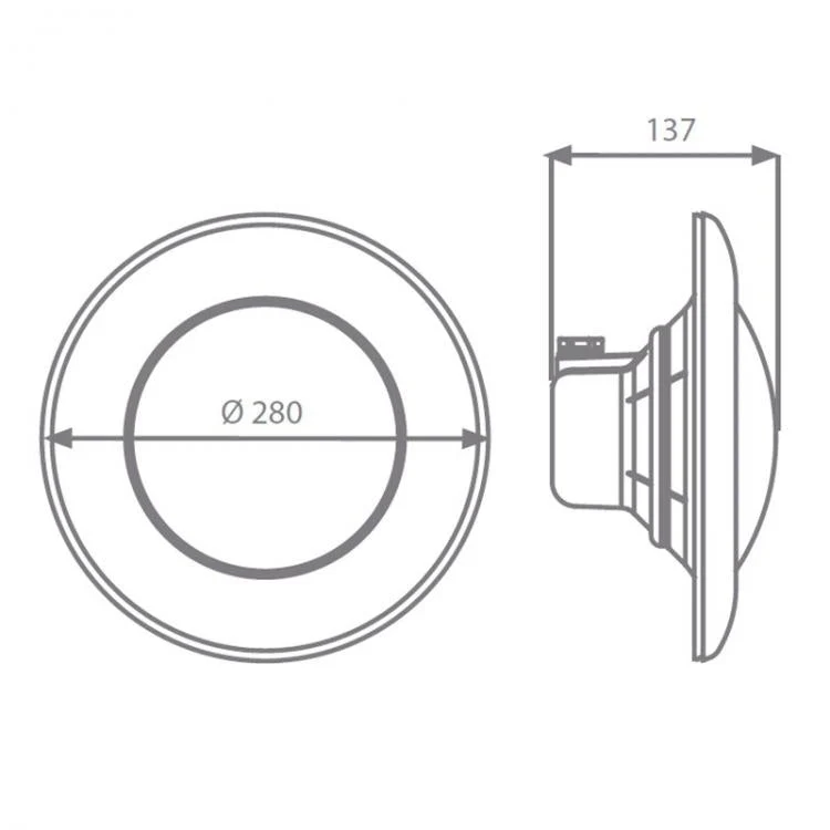 Astralpool - Proyector LED PAR56 blanco 12 VAC 1300 lúmenes