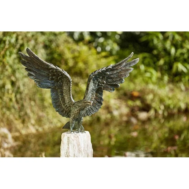 Seeadler auf Rosario-Säule