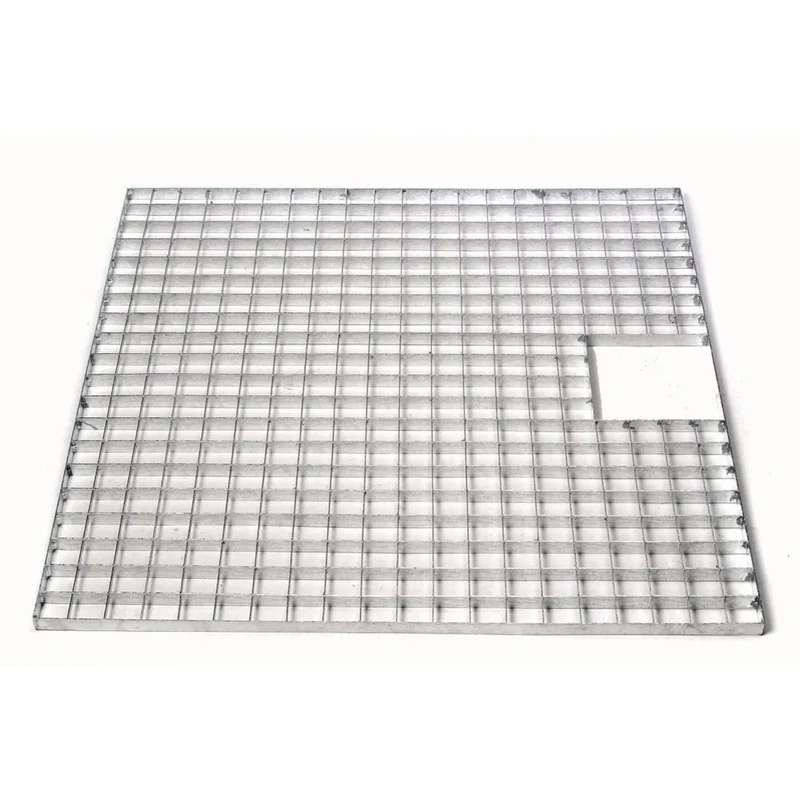 Grille métallique de recouvrement 60 x 60 - galvanisée, charge max. 150kg/m², pour Victoria 60 - 60 x 60 cm