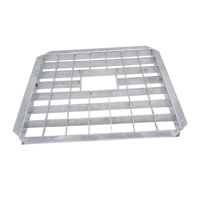 Grille métallique de recouvrement 40 x 40 - galvanisée, charge max. 150kg/m², pour Victoria Quadro 4 - 40 x 40 cm