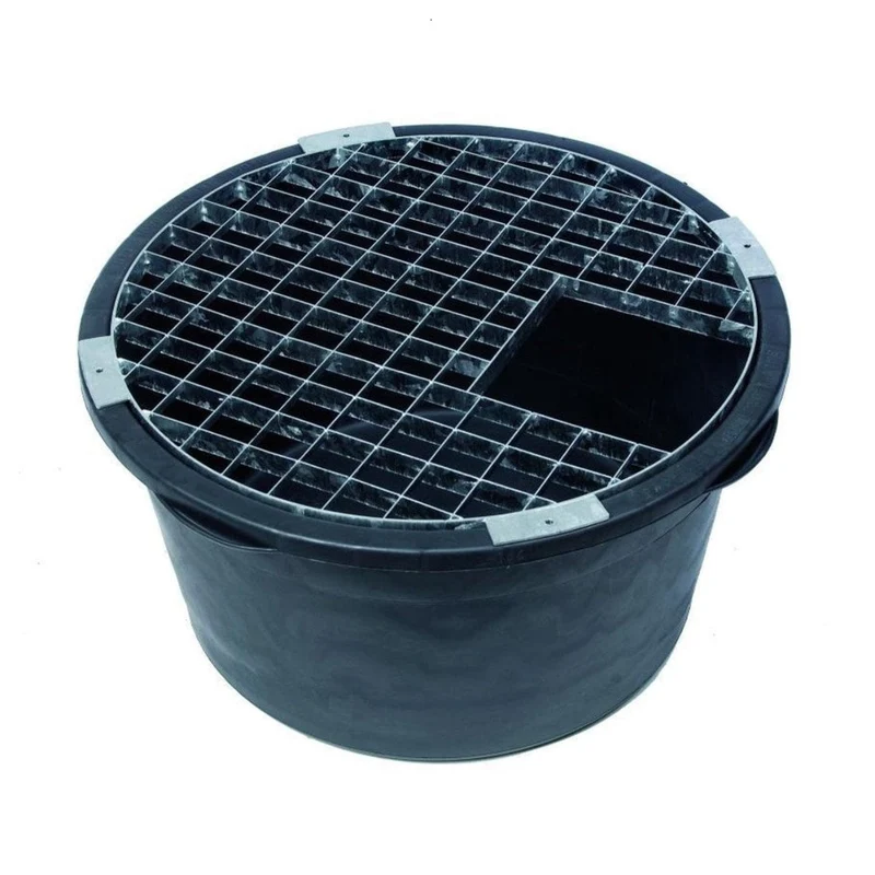 Grille métallique de recouvrement 104 - galvanisée, charge max. 150kg/m², pour Victoria 112 - Ø104 cm