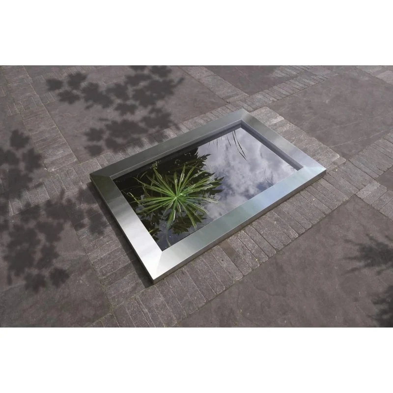 INOXFRAME Quadra - cadre inox pour Quadra C3 - 8 cm / 82 x 120 cm