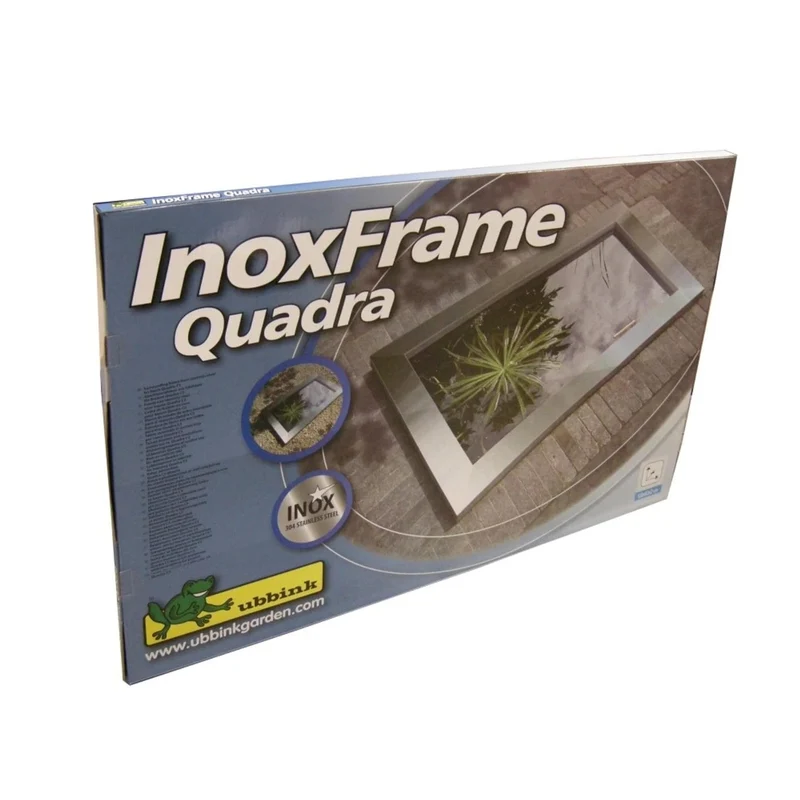 INOXFRAME Quadra - cadre inox pour Quadra C3 - 8 cm / 82 x 120 cm
