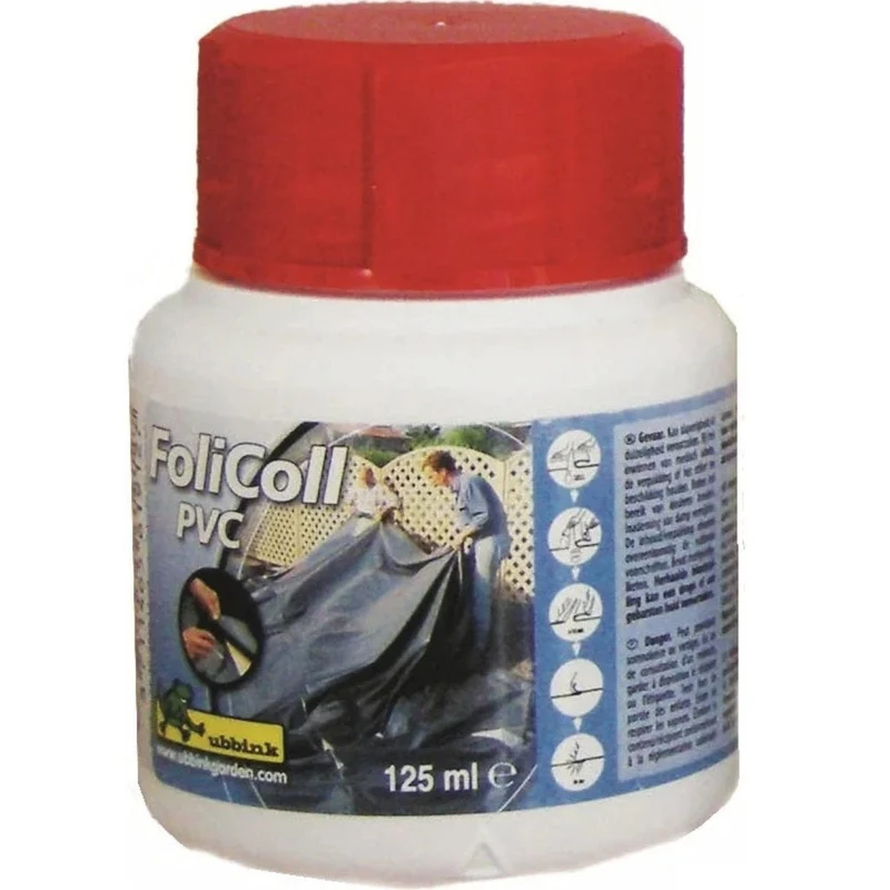 FoliColl PVC - colle pour bâches de bassin Aqualiner-PVC, surface de pose +/- 5m² - 125 ml