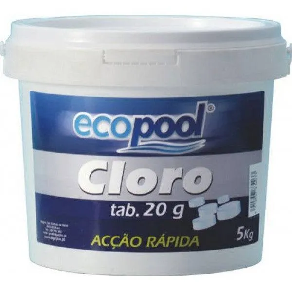 Cloro rápido - Pastilhas 20gr