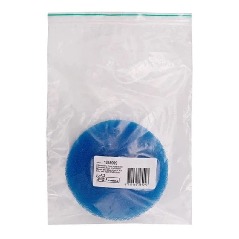 Mouse filtrante pour SkimMax® - bleue, 25 ppi - H2,0 x Ø16,8 × Ø2,7 cm