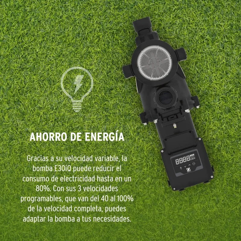 Zodiac - E30 iQ Bomba de velocidad variable para piscina