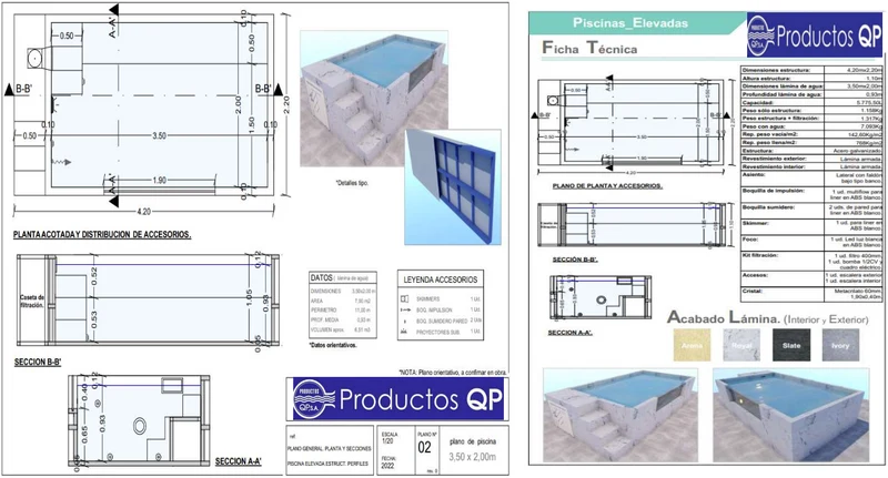 Piscina Elevada COMPACT POOL