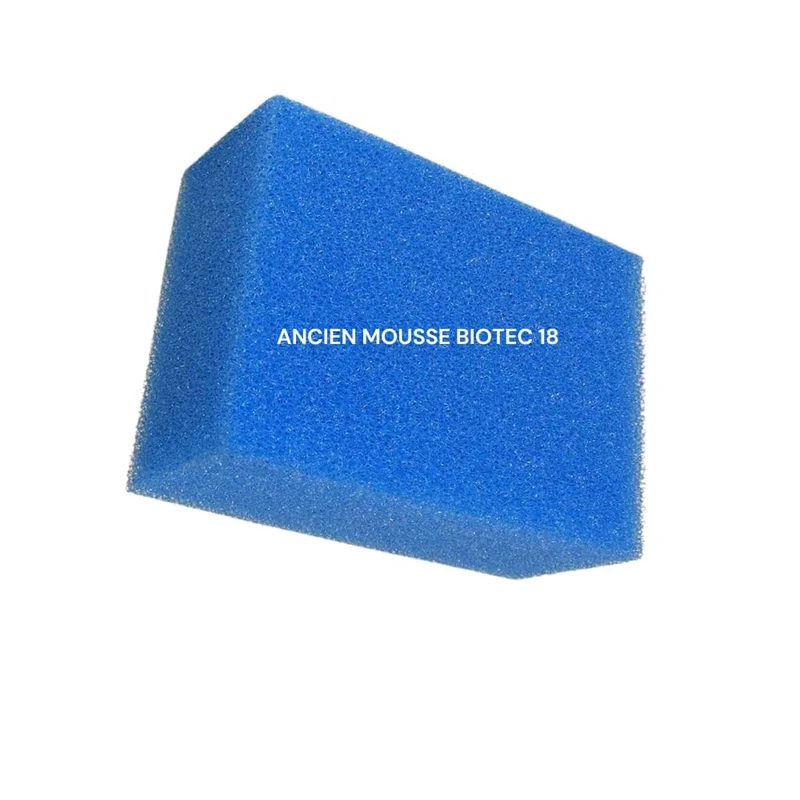 Ancien mousse pour filtre OASE BIOTEC 18 - Bleu