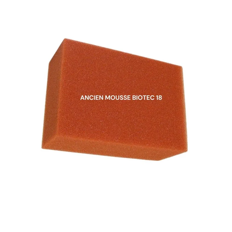 Ancien mousse pour filtre OASE BIOTEC 18 - Rouge