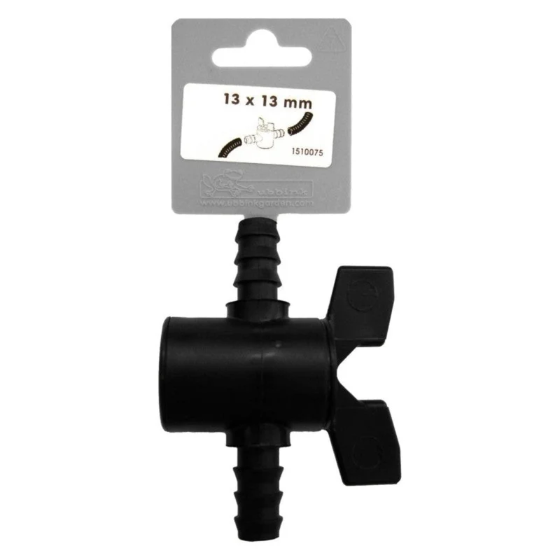 Robinet à à about porte-caoutchouc, 2 x Ø mm - Ø13 (½") x Ø13 (½") mm
