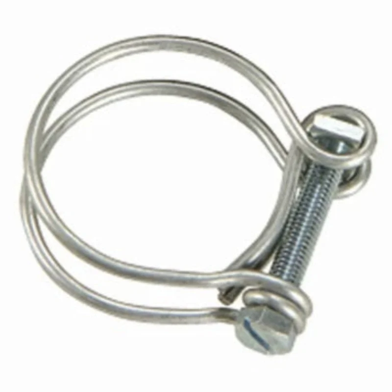 Lot de colliers de serrage double fil galva - Ø25 / Ø29 mm - 2 x