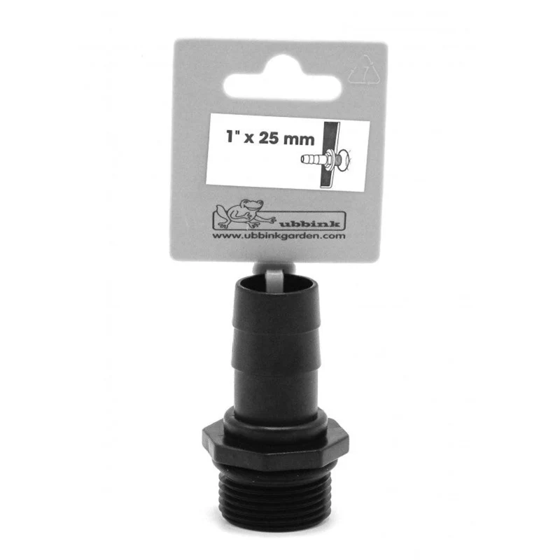 Embout à olive filetage mâle 1 x Ø mm tuyau - Ø25 (1") x Ø25 (1") mm