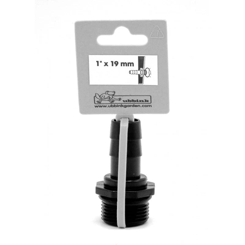 Embout à olive filetage mâle 1 x Ø mm tuyau - Ø25 (1") x Ø19 (¾") mm