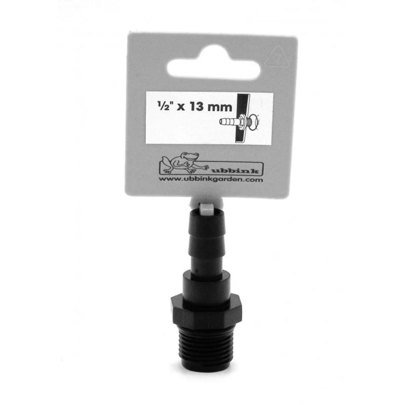 Embout à olive filetage mâle 1 x Ø mm tuyau - Ø13 (½") x Ø13 (½") mm