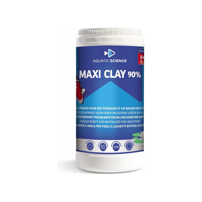 Maxi Clay 90% 1kg - Argile avec excellente solubilité (90% de Montmorillonite) - Aquatic Science