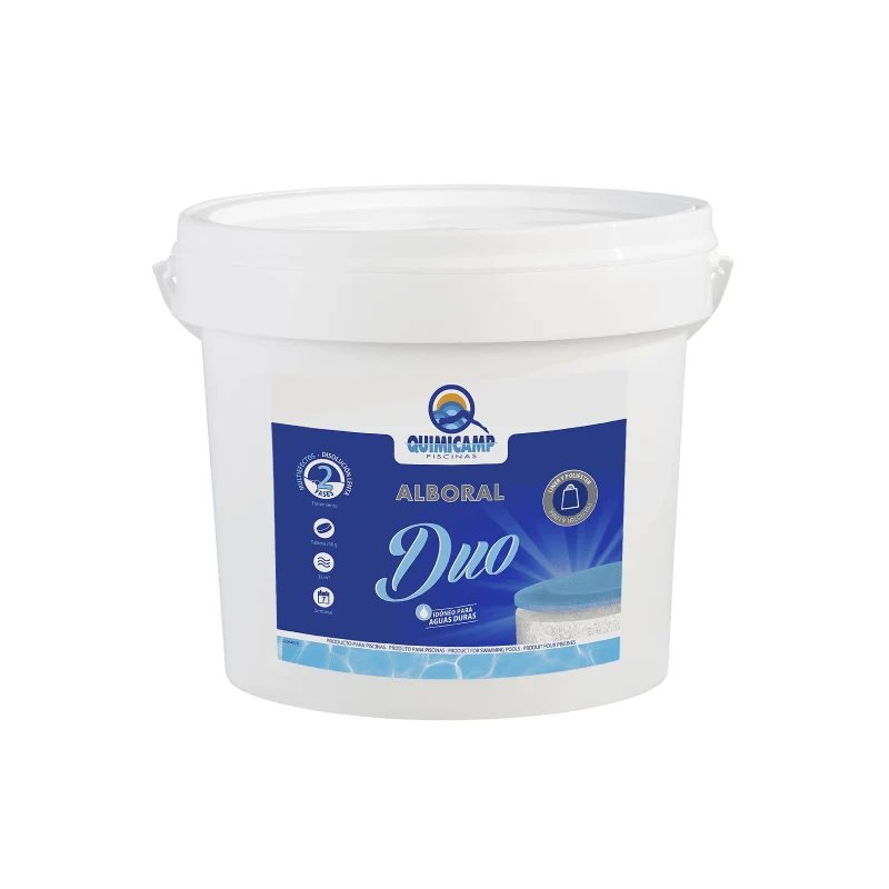 Cloro Pastilhas 250g ALBORAL DUO SB 5 Kg QP QUIMICAMP