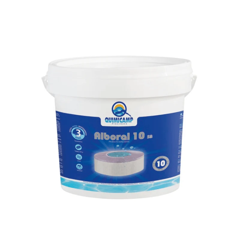 Cloro 10 Ações ALBORAL 10 SB Pastilhas 250g QP QUIMICAMP