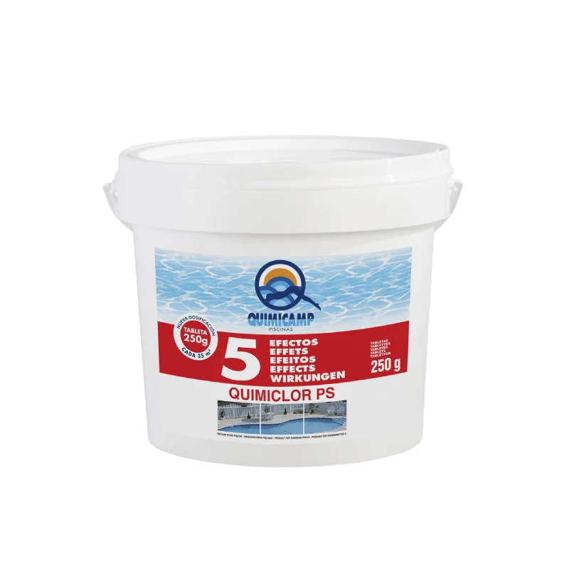 Cloro 5 Ações Pastilhas SB 250g QP QUIMICAMP