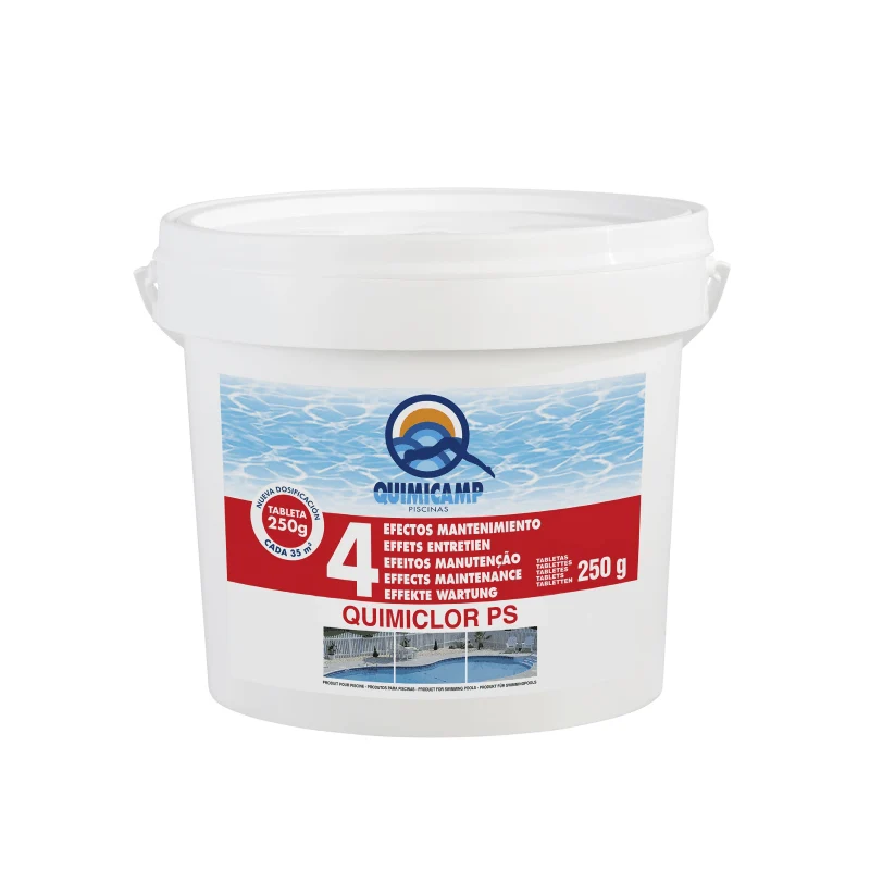 Cloro 4 Ações Pastilhas 250g QP QUIMICAMP