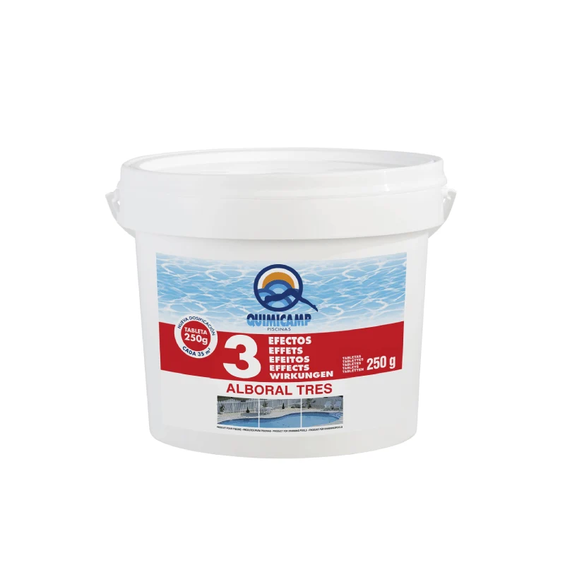 Cloro 3 Ações Pastilhas SB 250g QP QUIMICAMP