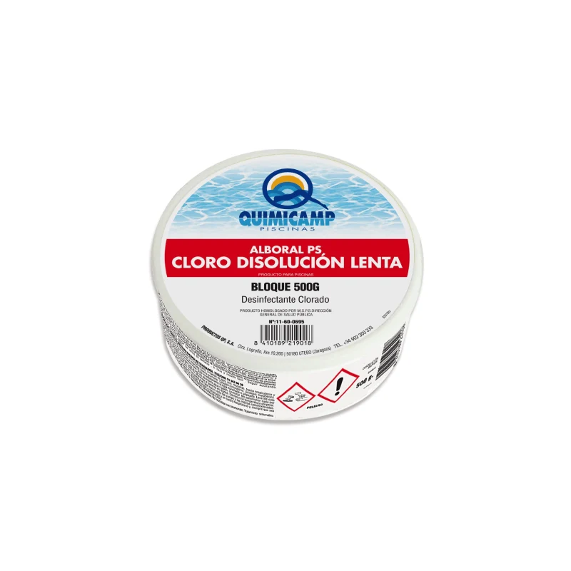 Cloro Lento Pastilha SB 500g QP QUIMICAMP