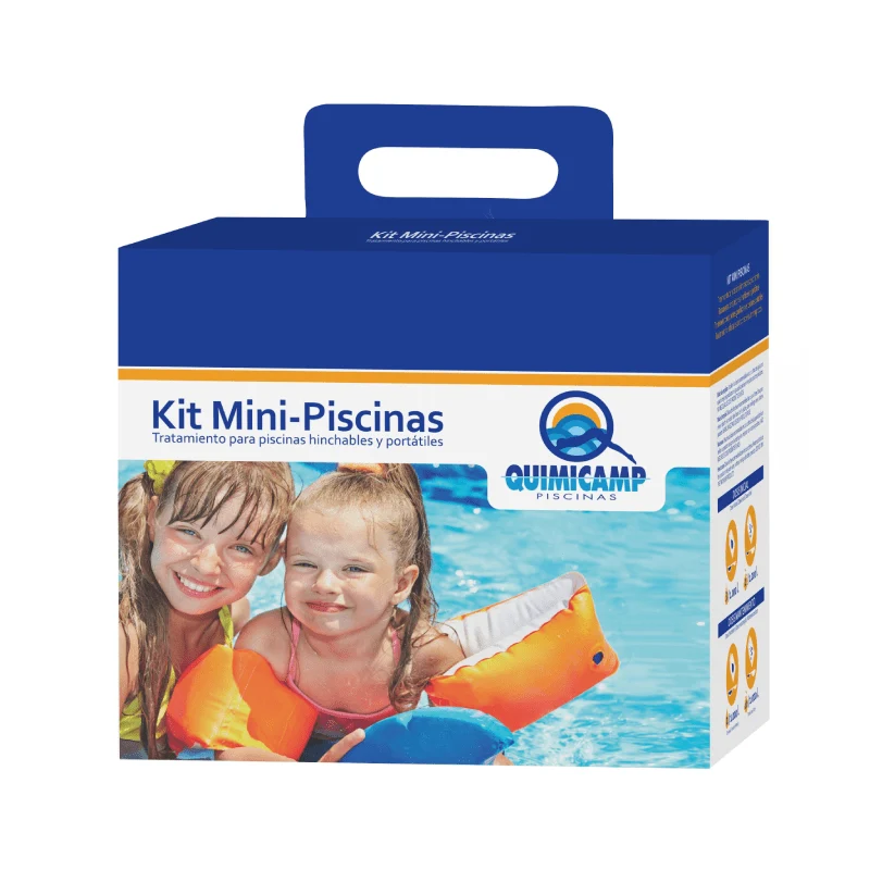 Kit Mini Piscinas QP QUIMICAMP cloro ph