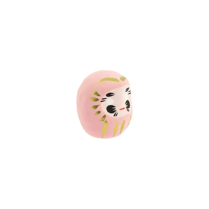 Daruma Rose - Petit, Affection - Fabriqué au Japon