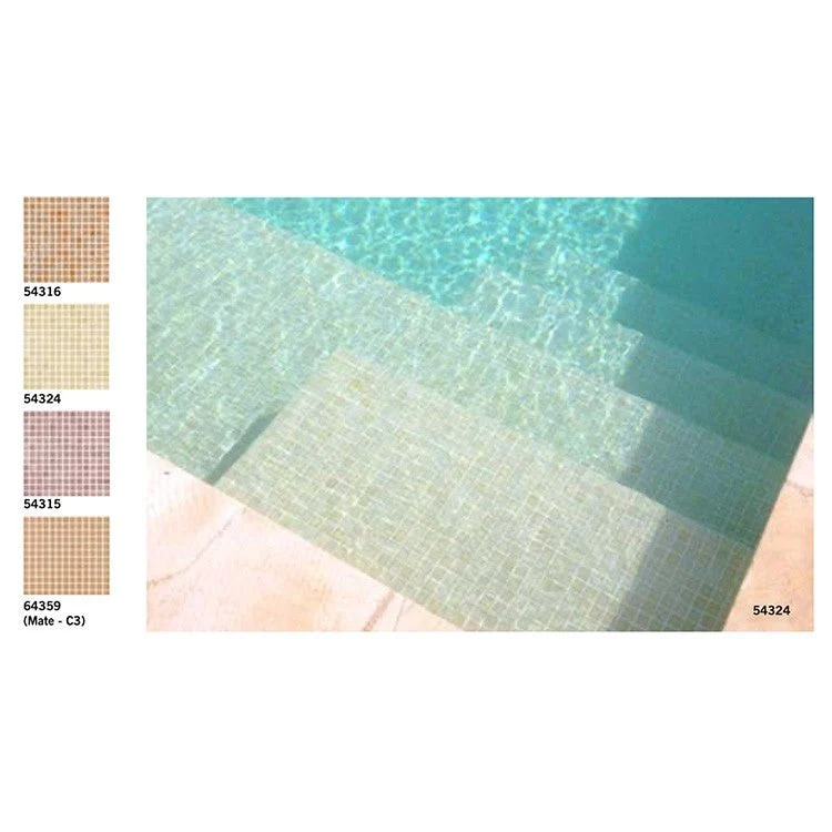AstralPool - Gresite efecto Playa 2,5 x 2,5 cm