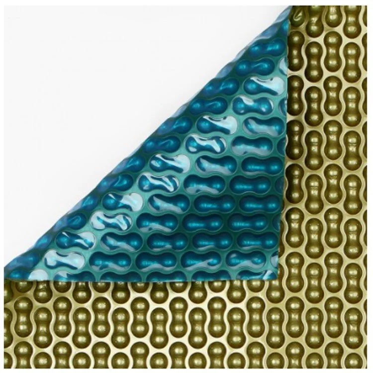 AstralPool Cubierta isotérmica flotante Geobubble azul/oro para piscina